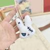 PP Cotton Rabbit Doll Charm Bead Chain Plush Rabbit Accessory  Backpack Decoration
