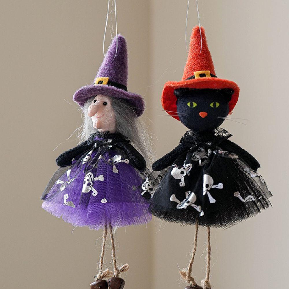 Ghost/Witches Halloween Pendant Haunted Halloween Ornament Black Cat Hangings Pendant  Living Room