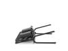 Brabantia Foldable Dish Drying Rack Large Dish Drainer with Cutlery Tray and Glass Hooks Dark Grey 139482 Width 51 X Depth 42 X Height Cm Size 31.5