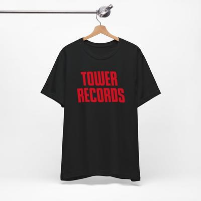 Tower Records T-shirt, Defunct Record Store, Music Albums Vinyl Tapes CDs Rock Unisex T-Shirt