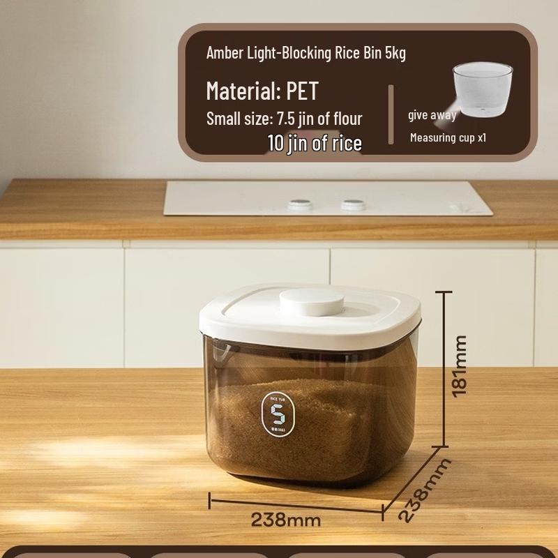 Sealed Flour Storage Container