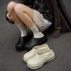 New Style of Shoes: One-step Height-increasing Thick-soled Outdoor Waterproof Flip-flops
