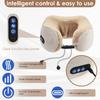 Electric Neck Massager Pillow 3D Kneading 3 Modes Neck Cervical Waist Leg Body Muscles Massage Travel Sleeping Pillows Support