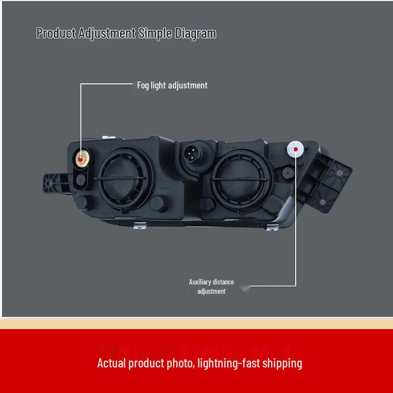 Jiefang J7 LED Fog Light Assembly for FAW 500/550/560 Tipper