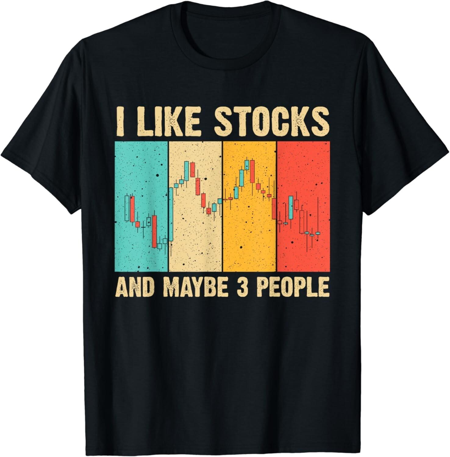 Funny Stock Trading Stockbroker Day Trading Marketing Lovers Gift Unisex T-Shirt Mens Womens Tees Top 4XL