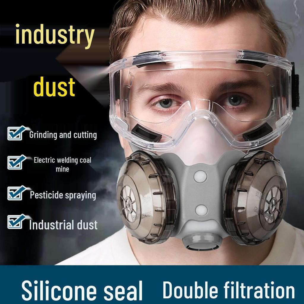 Dustproof Full Face Mask for Industrial and Painting Protection
