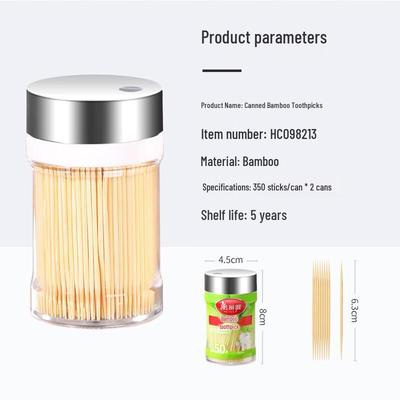 Meiliya Bamboo Toothpicks