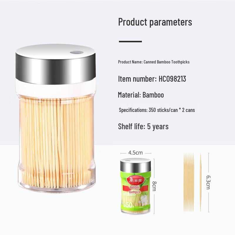 Meiliya Bamboo Toothpicks