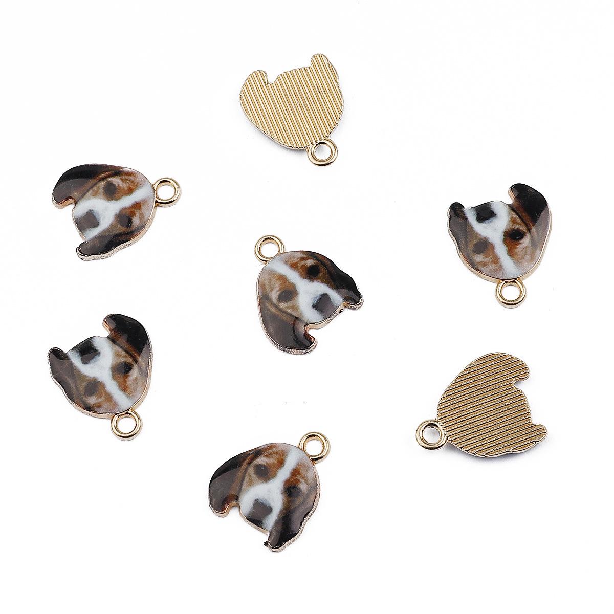 

Красочные серьги-подвески в виде головы собаки из капельной эмали – Материалы для изготовления украшений своими руками