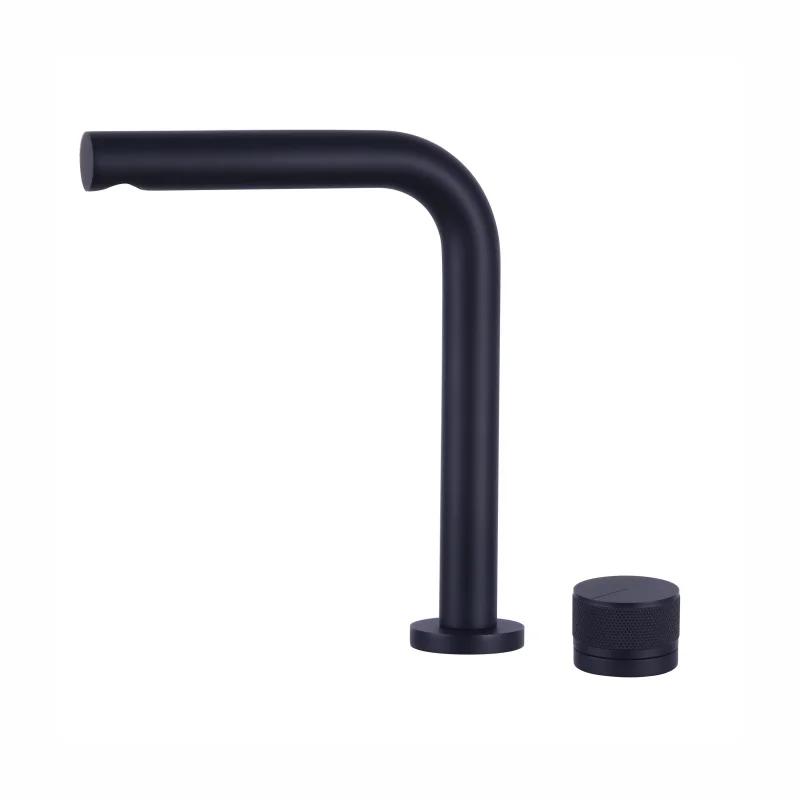 Separate bathroom faucet, basin height and width basin faucet mixer tap single handle rotary control cold and hot basin faucet