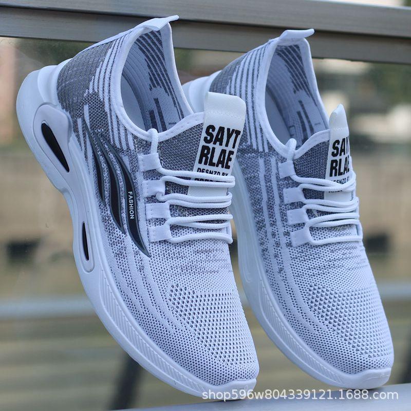 

2024 новые ****** и летние дышащие тонкие сеточки для повседневного ношения на мушке, спортивные, для бега, дезодорирующие, старые ******* тканевые туфли 43