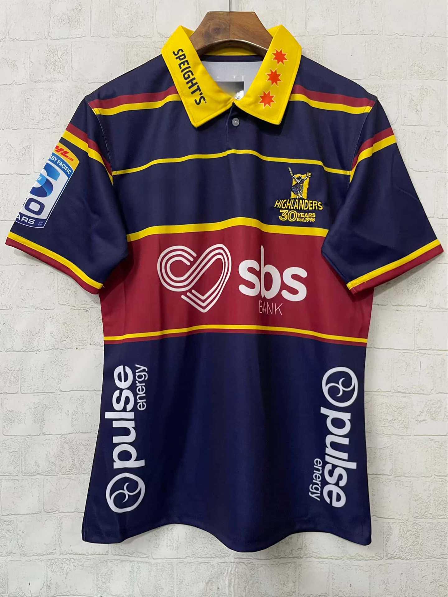 Highlanders 2026 Home  Away Men s Rugby Jersey - Short Sleeve XL домашней футболки