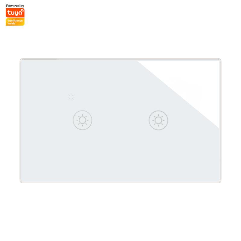 US Standard Wifi 3 Gang Switch Tuya Smart Switch Light Switch with Neutral 110V Power Smart Light Home Products
