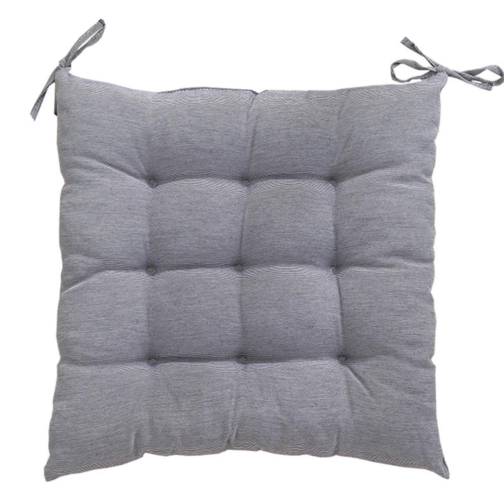 Soft Thicken Student Cushion with Tie Ropes for Kitchen Office Chair
