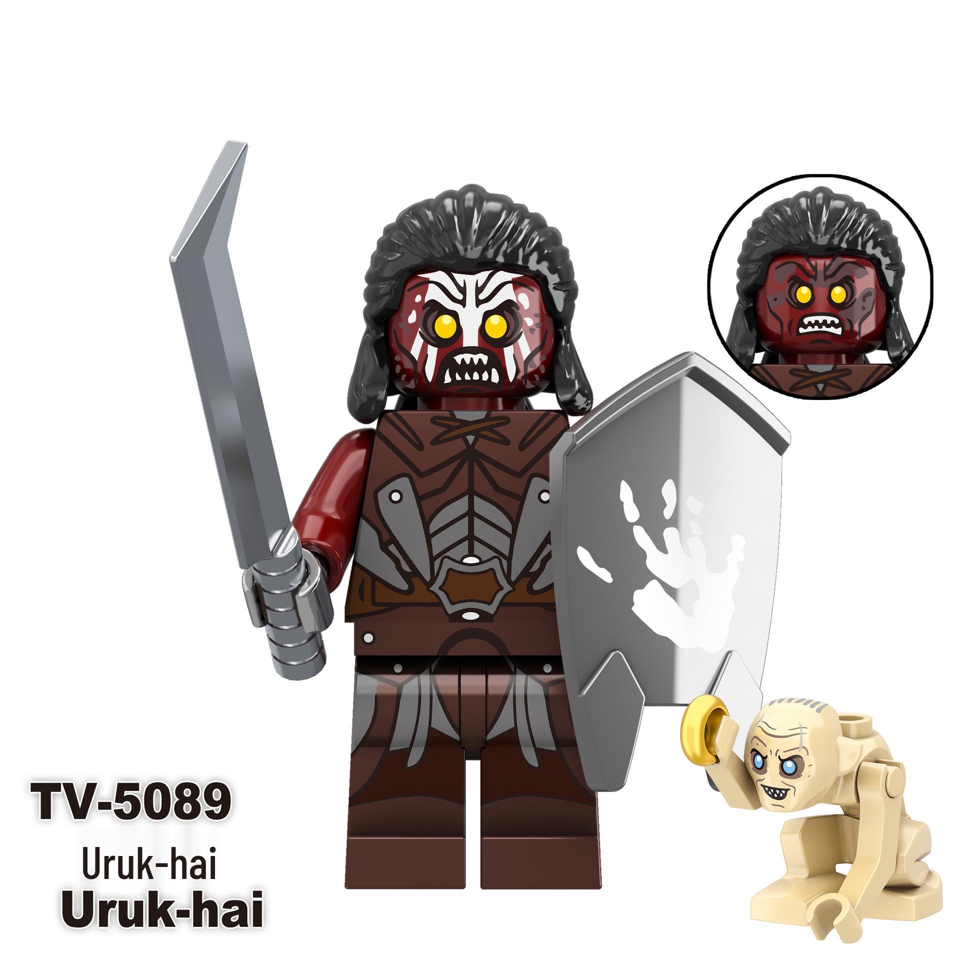 TV6411 Orc and Witch-king Building Block Figure Set