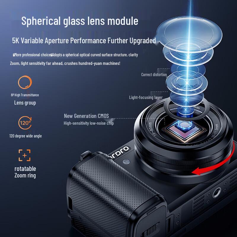 ORDRO G930 5K Optical Zoom Digital Camera (CN version)