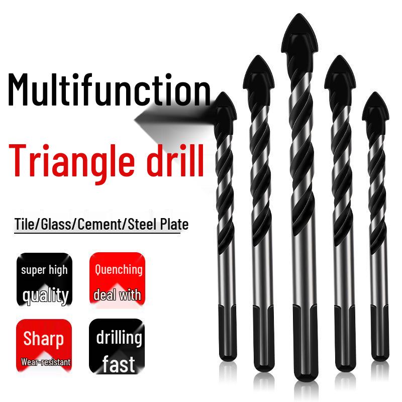 6mm Multi-Function Alloy Drill Bit for Cement, Stainless Steel, Ceramic, and Marble.