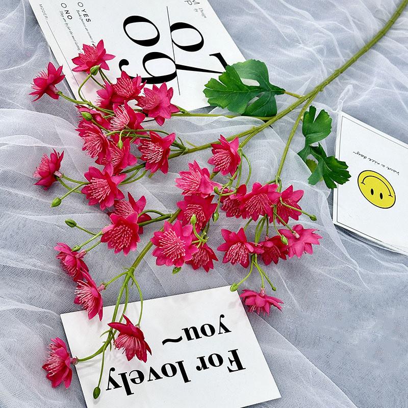 Orchid Artificial Flower Wedding Hotel Restaurant Decoration Photography Props