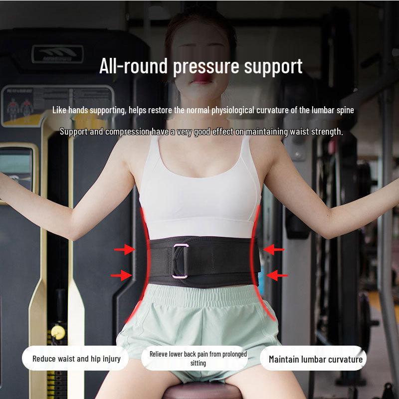 Adjustable Weightlifting Back Support Belt for Squats and Deadlifts