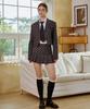 Alikim Roy Pleats Skirt Pants / Black