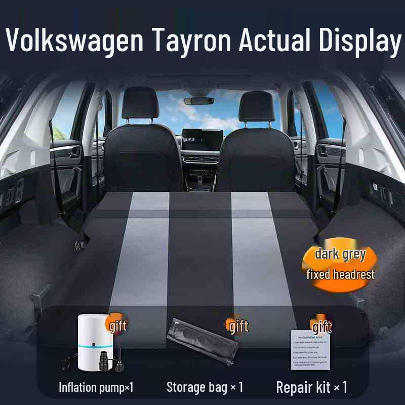 Volkswagen Tayron Car Bed Mattress: Rear Seat Sleep Pad for SUV, Inflatable Trunk Bed for Outdoor Use