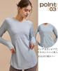 Karsaer Yoga Sports Long UV Long Perfect for Gym A0060 Women's Top, T-Shirt, Sleeve, Figure-Contoured, Protection, Stretchy, Length, Pilates,