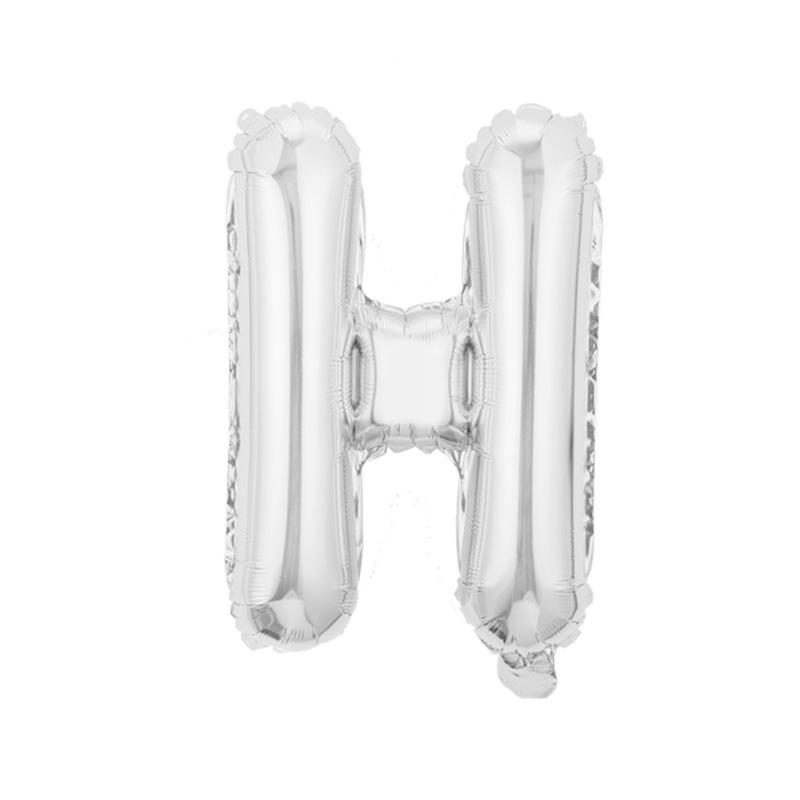 Skinny 32-Inch Rose Gold Letter Balloon Birthday Party Decoration Aluminum Film Balloon Silver Gold Helium Floating In The Air