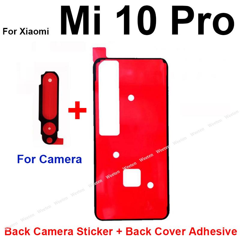 Back Battery Housing Cover Adhesive Sticker & Rear Camera Glue For Xiaomi Mi 10/10 Pro/Mi 10 Lite/Mi 10 Ultra/Mi 10s/Mi 10T Tape