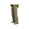 SALOMON Korean Line Letter Print Mid Waist Straight Leg Work Pants Men Pants Light-Brown LC2571300