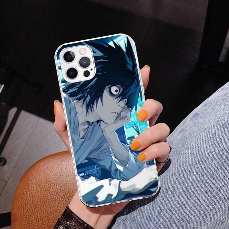 N-Note D-Death L Lawliet Phone Case For iPhone 17 Air 16 Pro Max 16E 15 + 14 Plus 11 12 13 Mini 7 8 SE Gift Print Cover Fundas