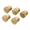 Upgrade Your For Gas Stove Burner with 5 PCS Brass Nozzles for LPG Conversion