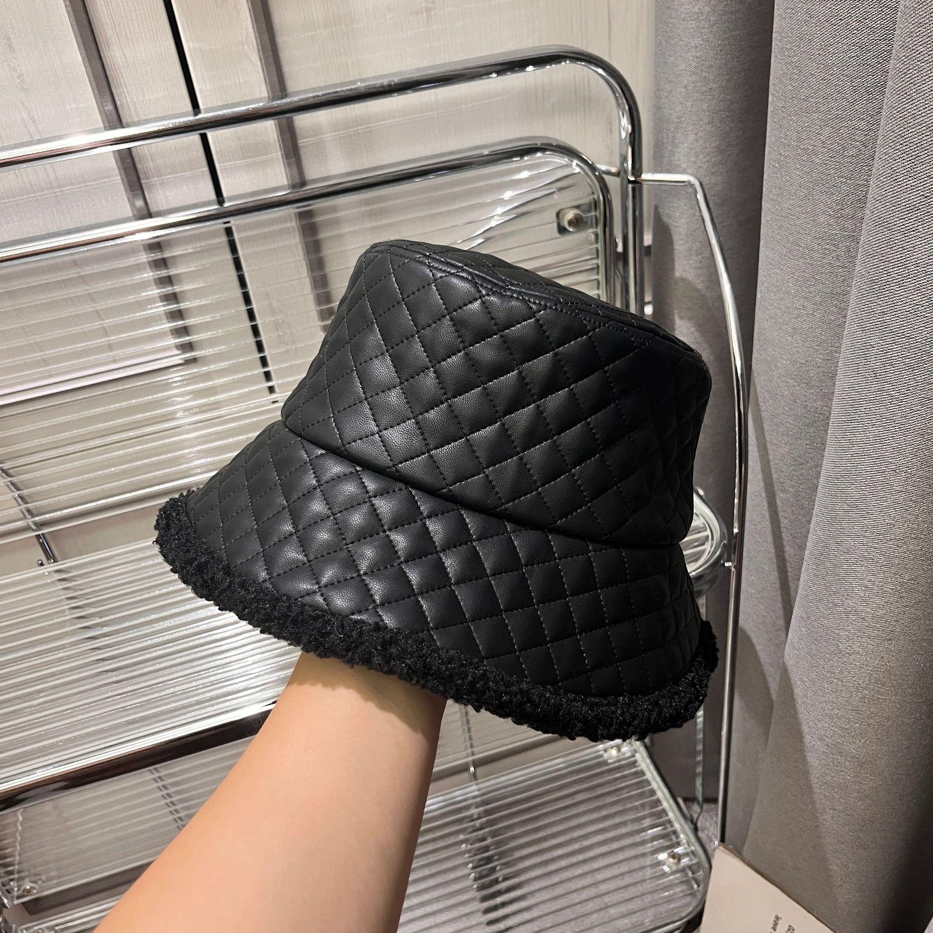 

Новая шапка-панама из овечьей шерсти, детская, осенне-зимняя, для маленького лица, универсальная, с темпераментом, теплая, с широкими полями M（56-58cm）