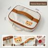 Cartoon Student Portable Lunch Box Storage Bag