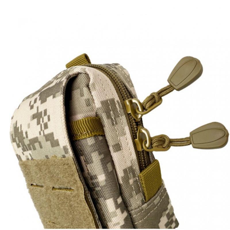 Tactical Utility Pouch Backpack Hydration Bladder Carrier Outdoor Hiking Running Waist Pack Multifunctional Molle Accessory
