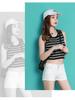 Women's Low-Rise Sexy Nightclub Jeans and Crop Top Set - Japanese AV Style, Elastic Fit, Perfect for Summer & Winter