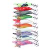 10pcs Fish Bait Squid Hook Fishing Lures Squid Lure Fishing Tackle Nightlight Shrimp Squid Needle