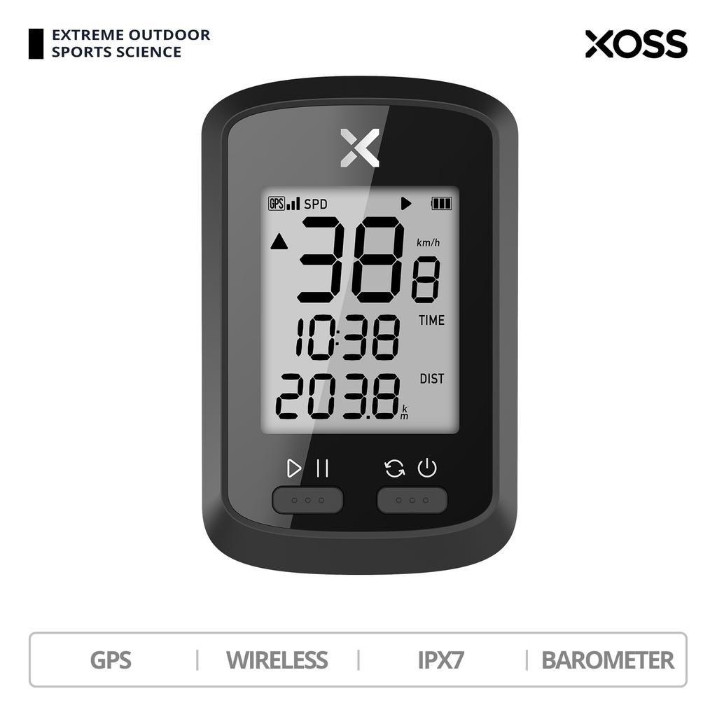XOSS G GPS Cyklopočítač Tachometr Bezdrátový Vodotěsný Tachometr Bluetooth 5.0 Příslušenství pro Silniční Kola, MTB
