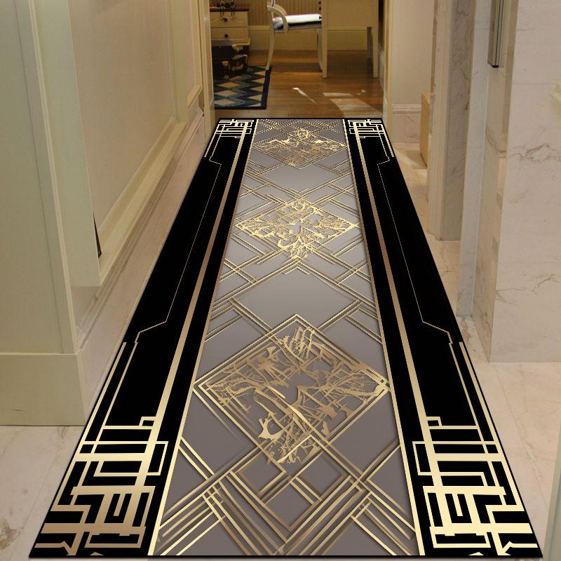 Teppiche im europäischen Stil für Flur, Diele, Loungebereich, Luxus-Flurläufer, Durchgang, Türbereich, Bodenmatten, anpassbar