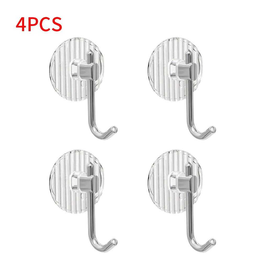 Self Adhesive Acrylic Wall Hooks Waterproof Towel Hooks For Bathroom Shower Home Organization For Luxury Design Strong Hold
