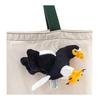 [COLORATA] Colorata Plush Mascot Steller's Sea Eagle (Realistic Bird/With Chain) Cute Bird Keychain Doll Gift Present (Meter Read 2 Times) /