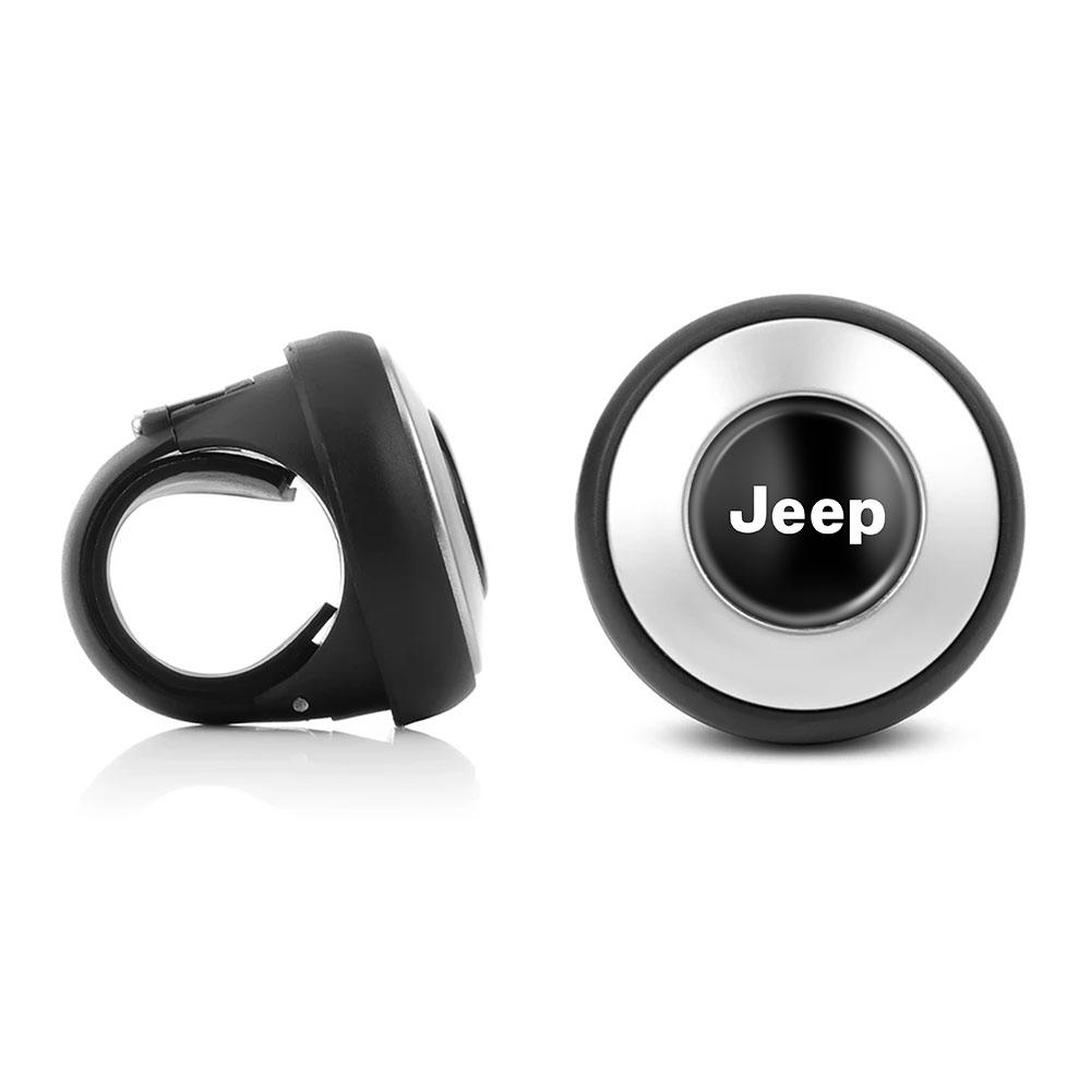 

Cup Holders Car Steering Wheel Booster Anti Slip Steering Wheel Cover Spinner Knob For Jeep Cherokee Compass Trail Hawk Liberty