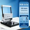 Kede You Adjustable A4/A3 Three-Hole Punch, Labor-Saving Drill Bit, Binds 300 Sheets