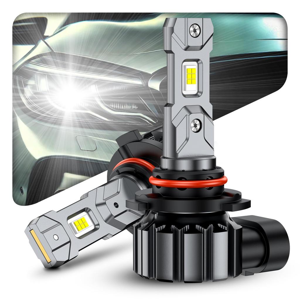 Torchbeam Hb4 LED Headlight, 30,000 Lumens, 6,500K White, Explosive Light, Pon, Compatible with Vehicle