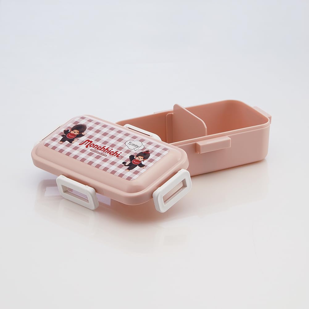 Skater Bento Softly Single Dishwasher and Microwave Made in Monchhichi Box, Filled, Tier, 530ml, Safe, Japan, PFLB6-A
