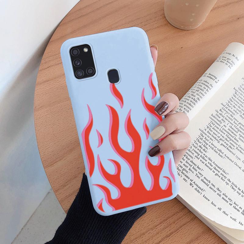 For Samsung Galaxy A21S A50 A51 A52 A32 A31 Phone Case Fashion Leopard Print Pattern Soft Silicone Fundas Protective Cover Shell