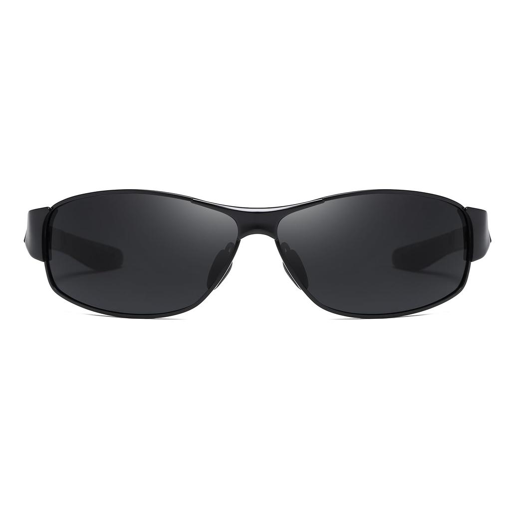 Feisedy Sports Polarized for Night Night UV400 B1116 Sunglasses, Lenses, Yellow, Driving, Driving, Fishing, Protection, Polarized, Men's,