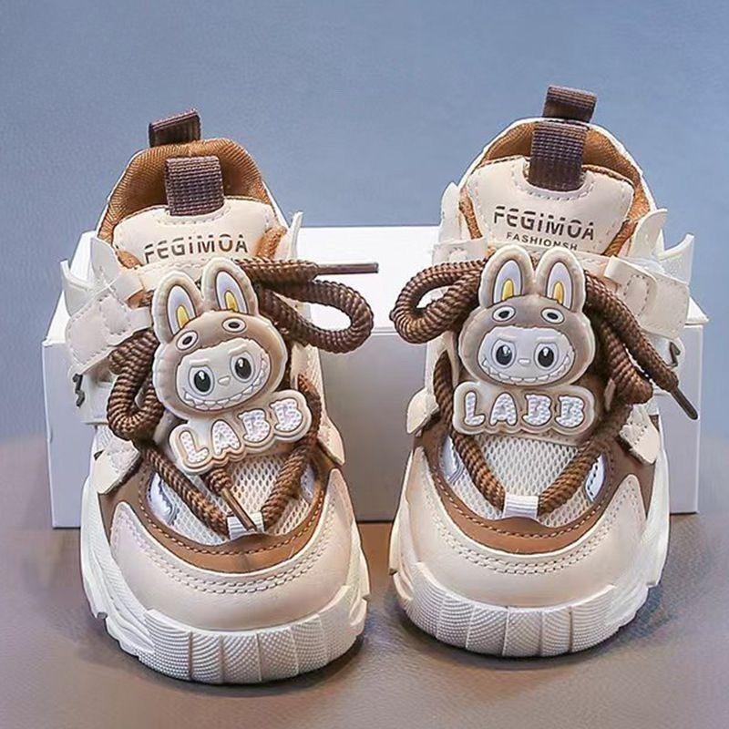 

Детская спортивная обувь, весенне-осенние дышащие сетчатые кроссовки для девочек 37