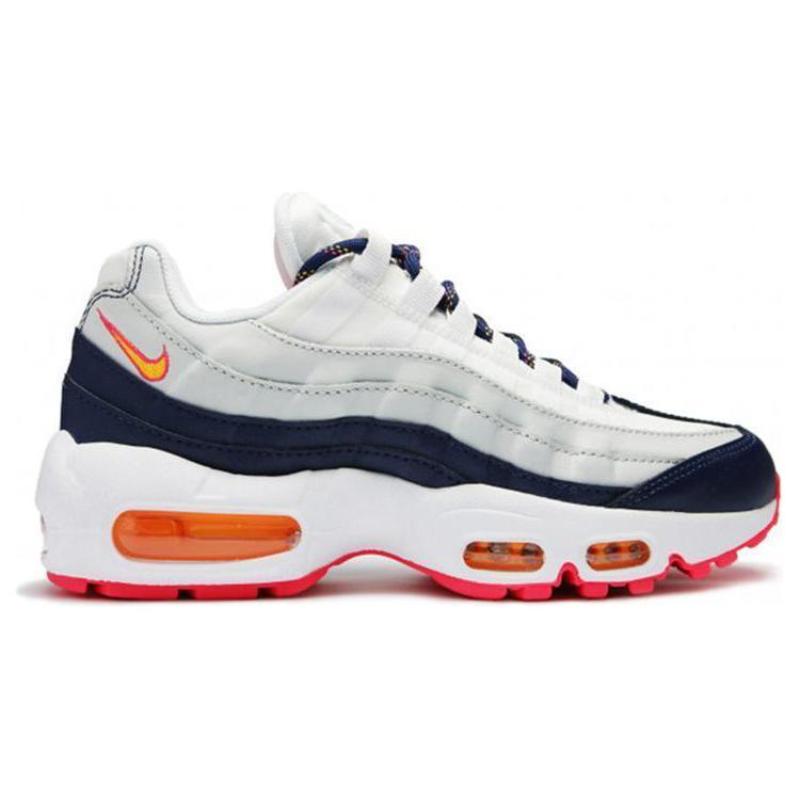 Nike Air Max 95 'Navy Orange' Women's Sneakers Casual Shoes 307960-405