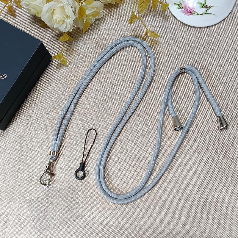 Retractable and Adjustable Anti-Lost Mobile Phone Lanyard with Neck and Crossbody Options