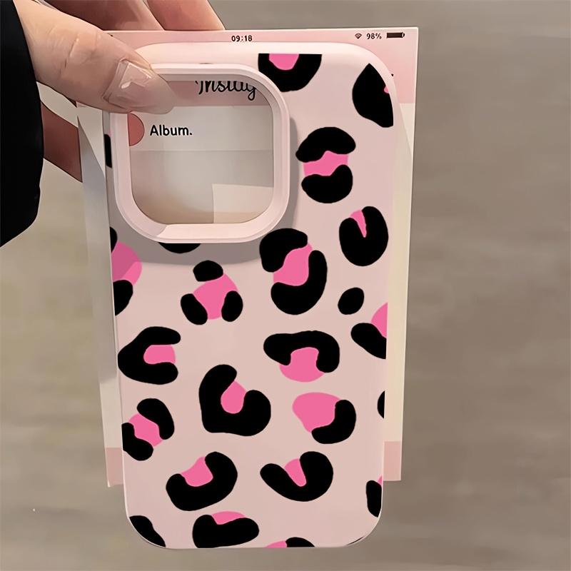 Full screen leopard print phone case suitable for iPhone 17 16 15 14 13 12 11 Pro/Max/Plus anti drop and shockproof back cover